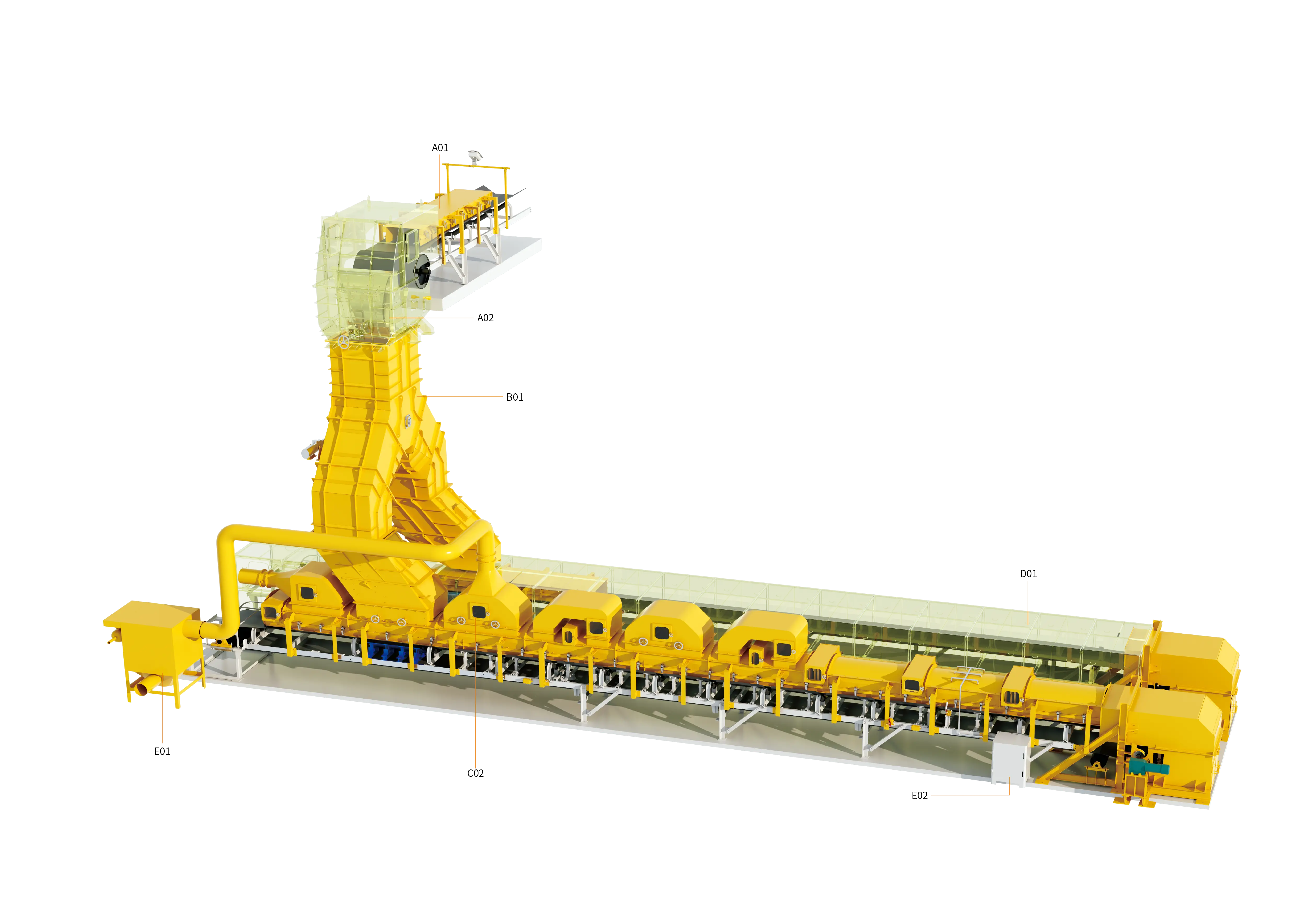 TMKS Sistem Penyegelan Sangat Bersih Ramah Lingkungan & Penekan Debu 3D Layout