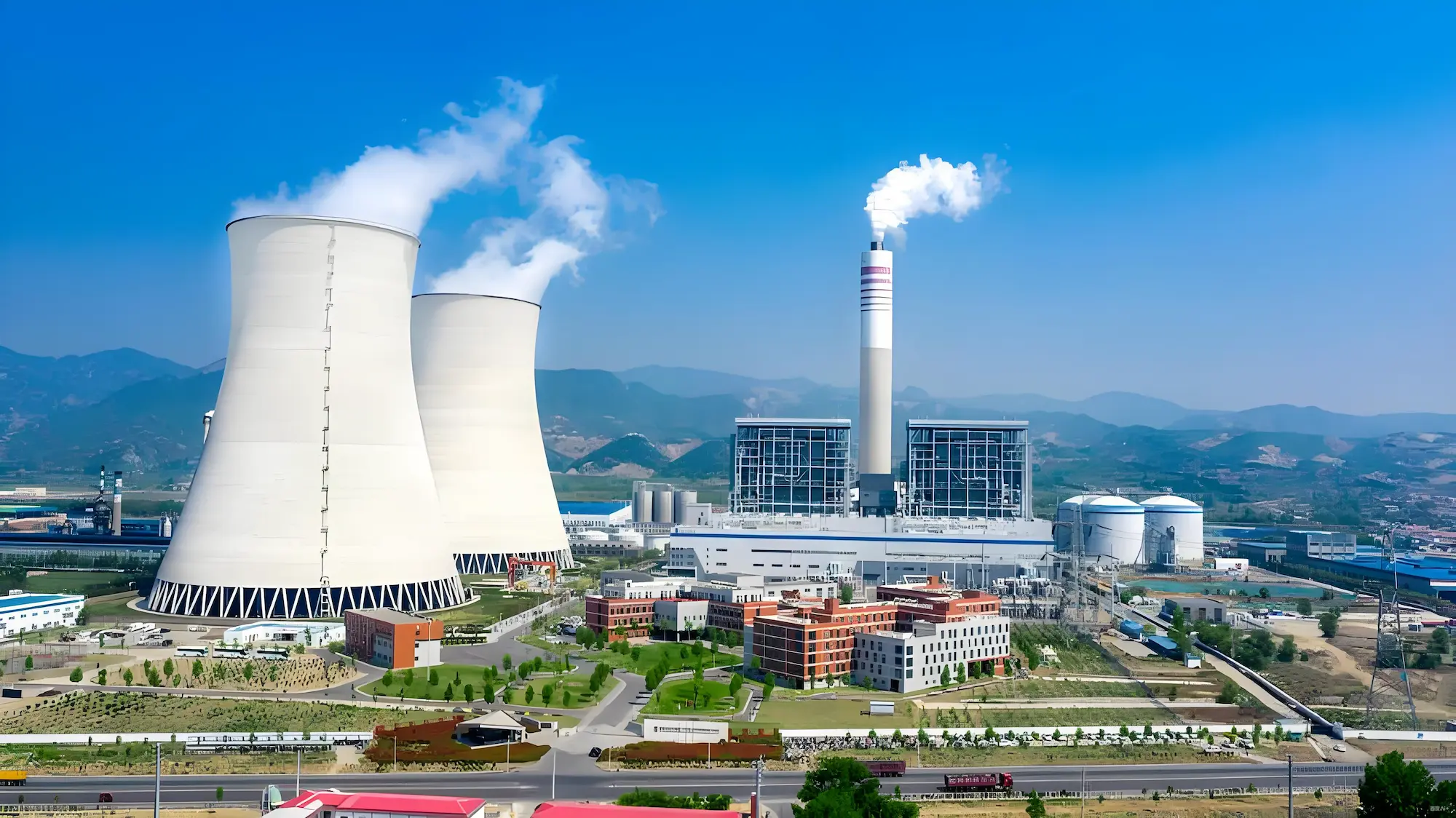 Proyek Penekan Debu Tersegel PLTU Yichang, Hubei