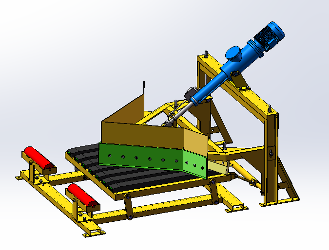Pembuang Sabuk Tipe Luku (Plow Discharger)